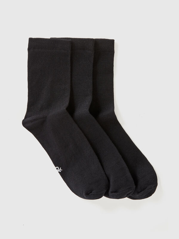 Three pairs of short socks
