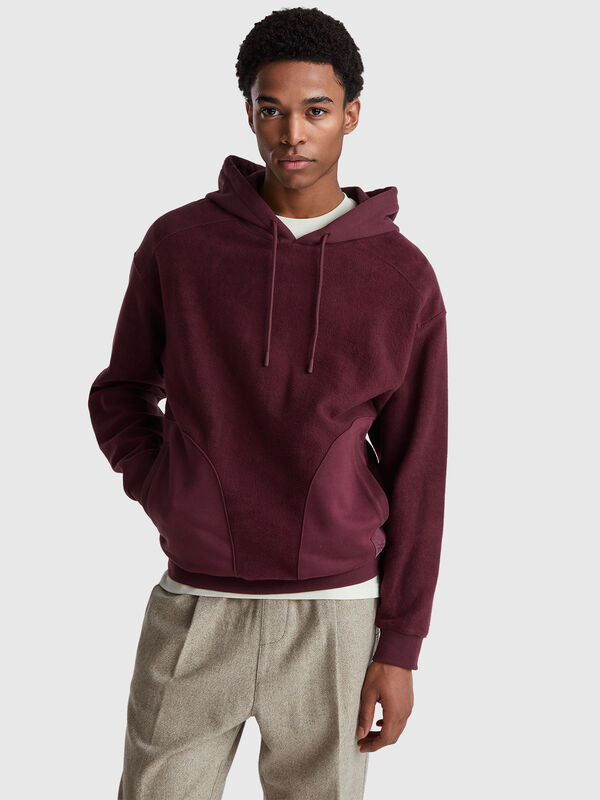 Hoodie with drawstring Men