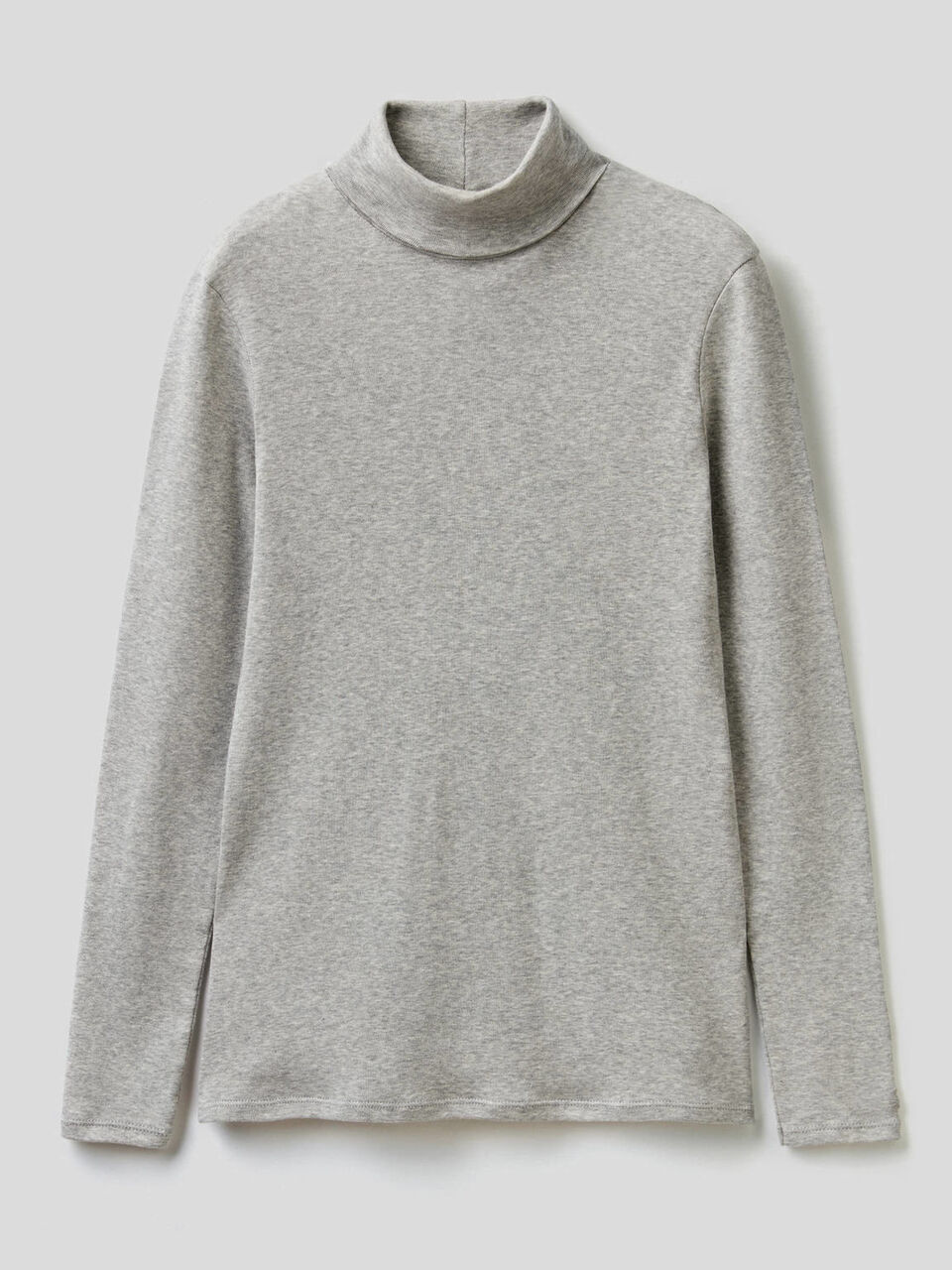 Long sleeve t-shirt with high neck image number 1
