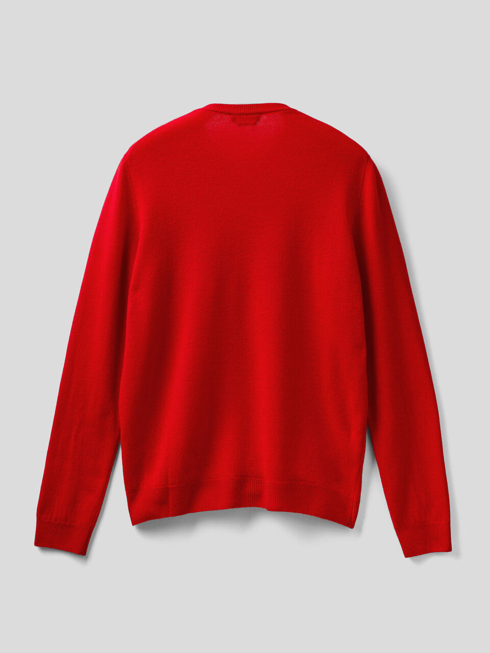 Crew neck sweater in pure virgin wool image number 2