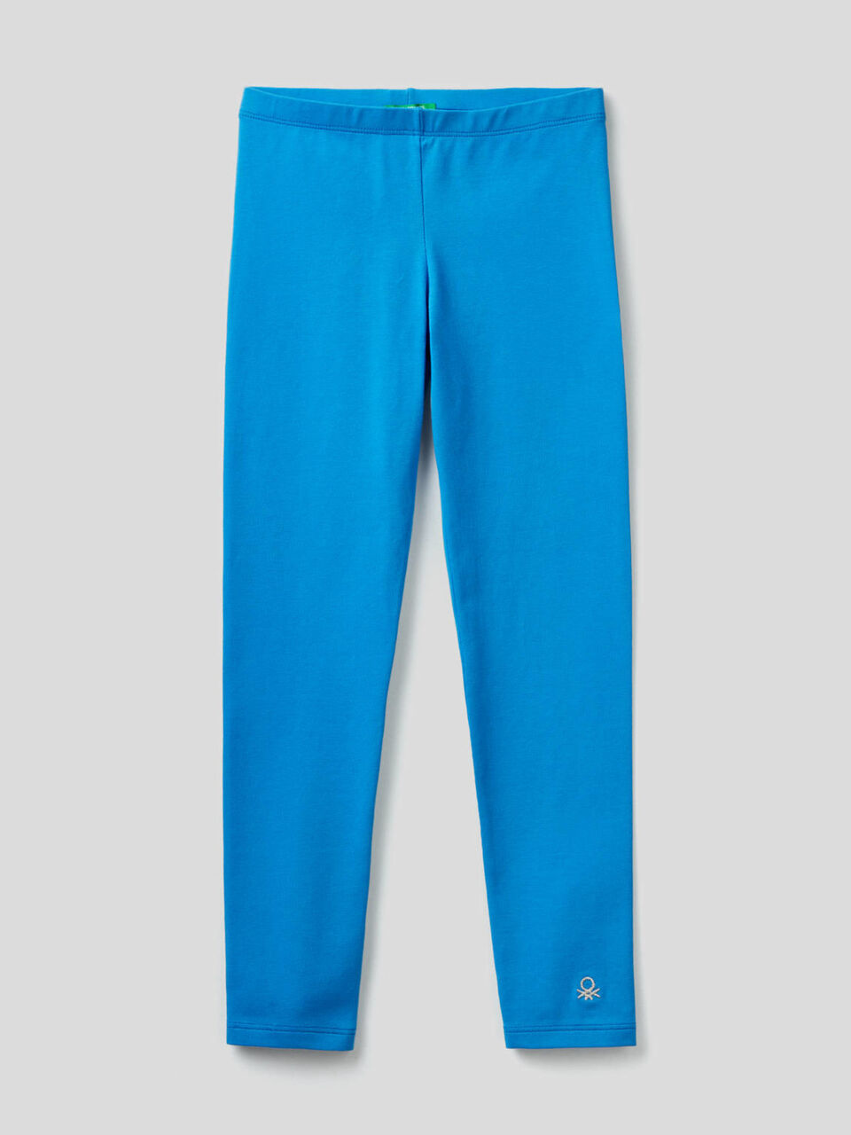 Leggings with lurex logo image number 1