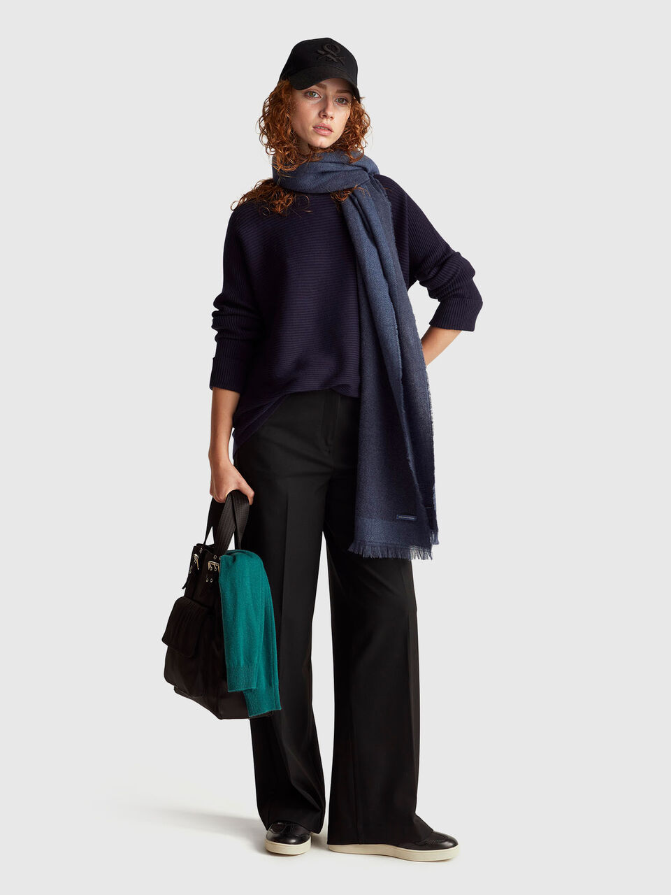 BOAT-NECK SWEAT.L/S Women image number null