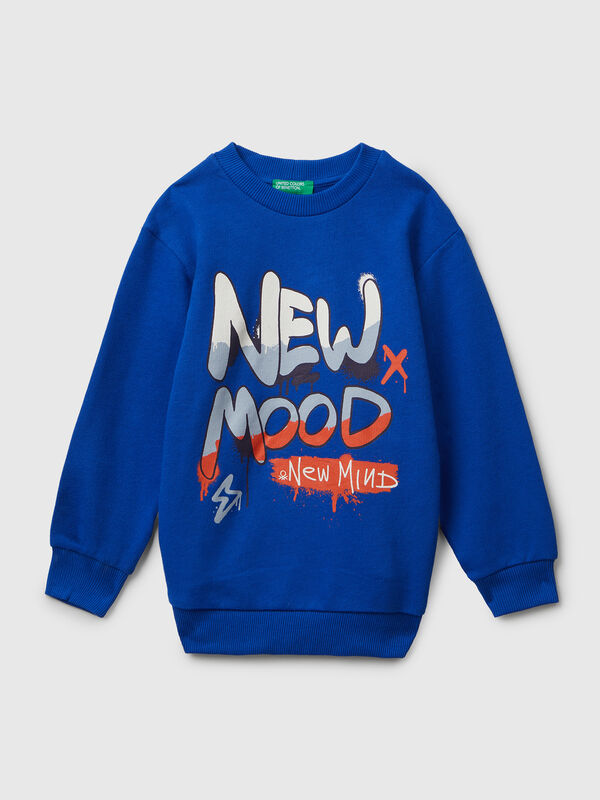 Long sleeve sweatshirt with print Junior Boy