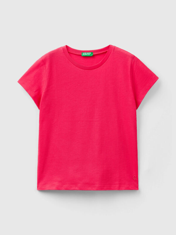 T-shirt in pure organic cotton Junior Girl