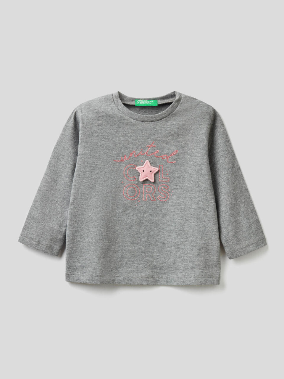 T-shirt with 3D applique image number 1