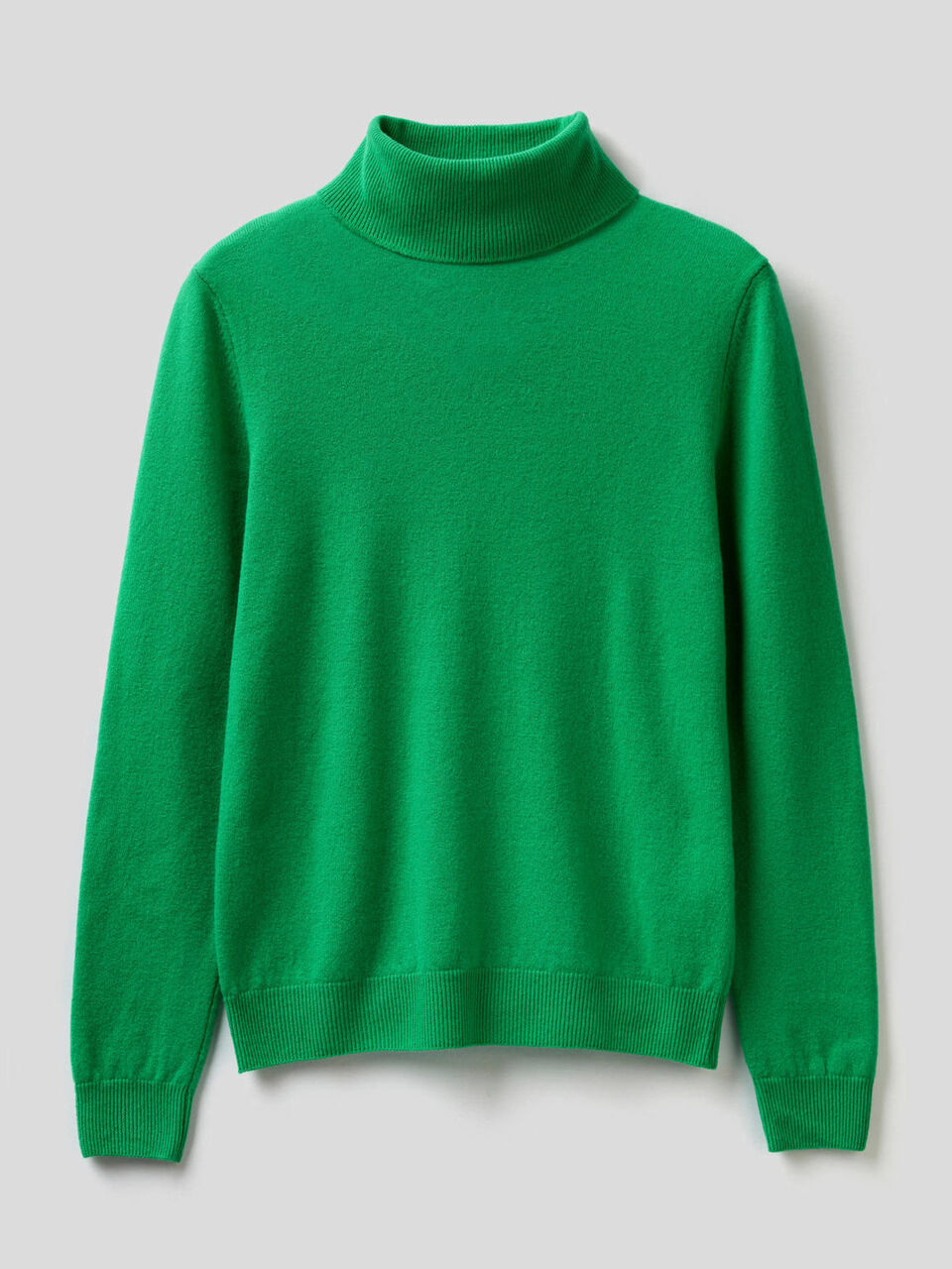 Turtleneck sweater in pure Merino wool image number 1