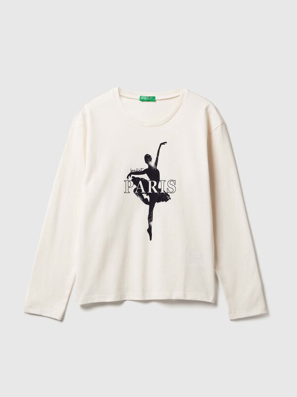 T-shirt with print  Junior Girl