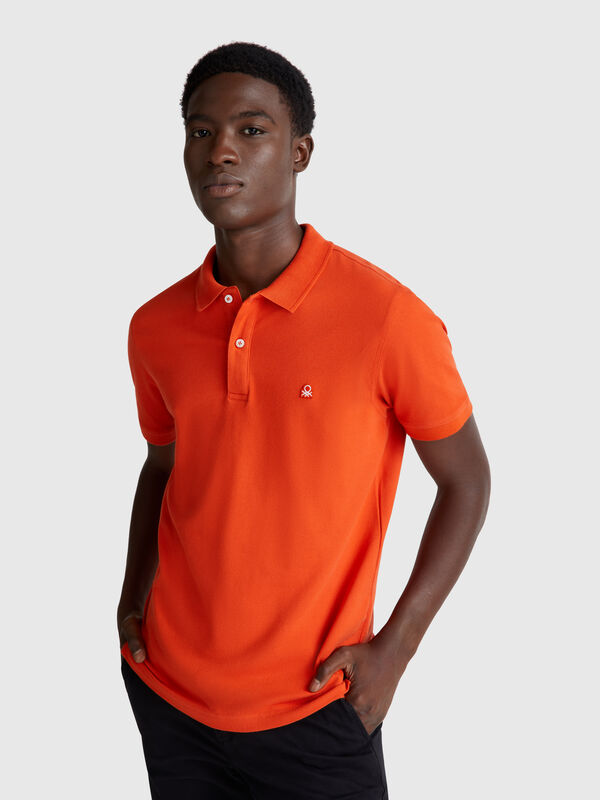 Slim fit polo Men