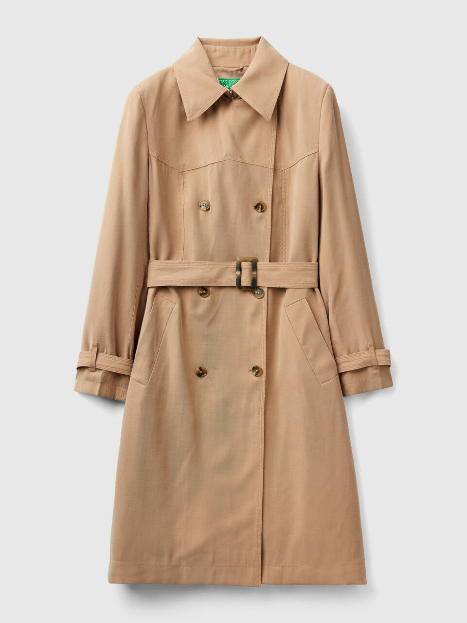 Benetton trench coat hot sale
