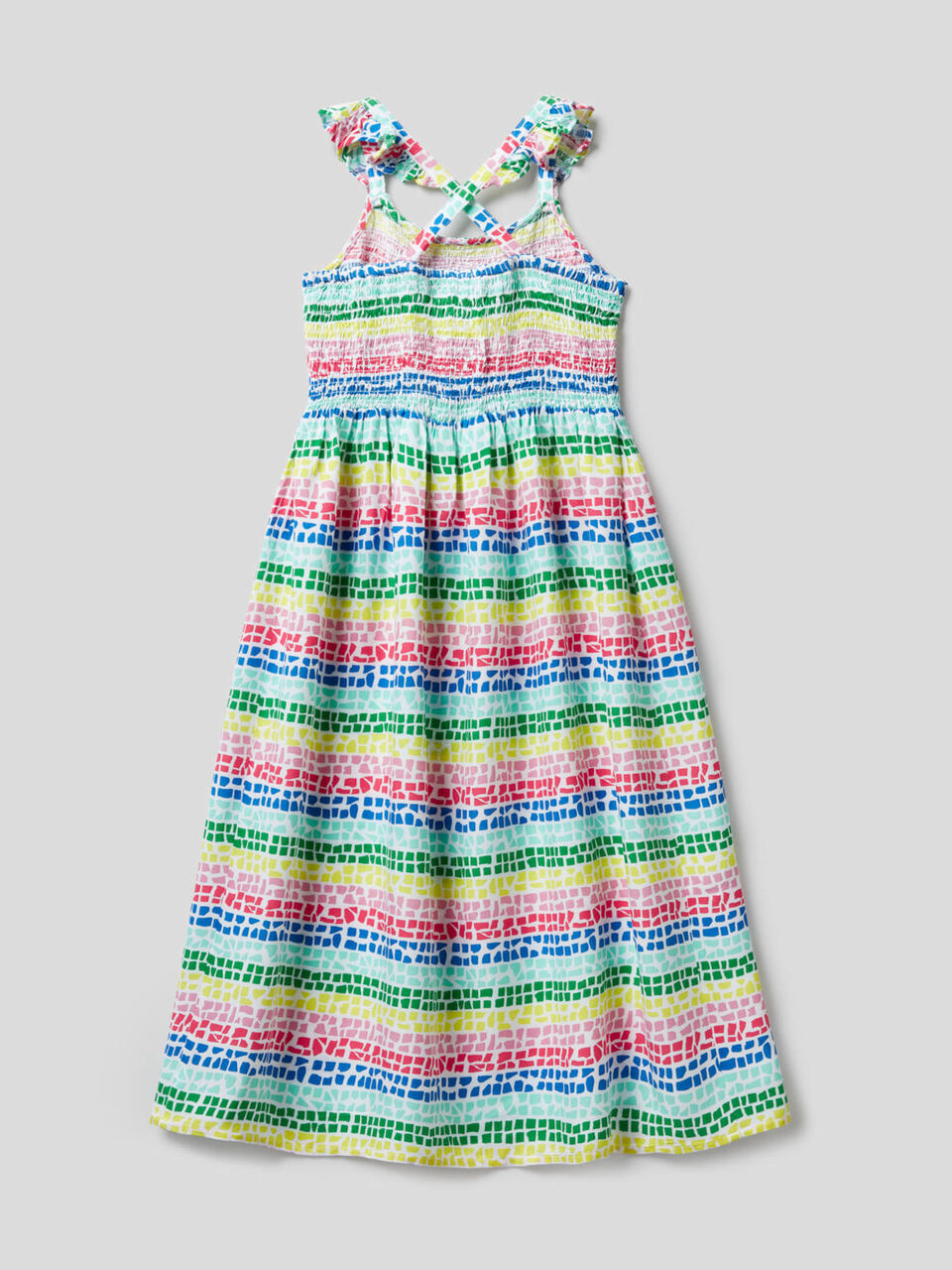 Flowy dress with floral print image number 2