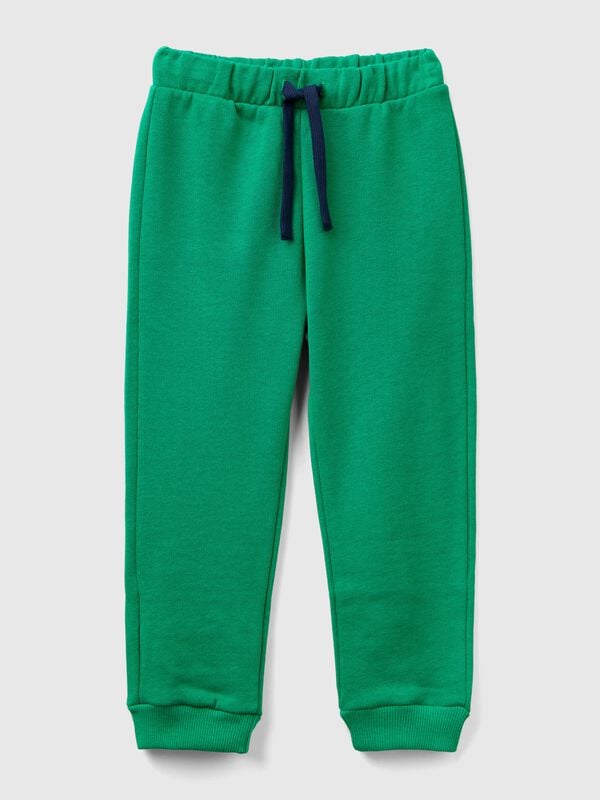  cotton sweatpants with logo Junior Boy