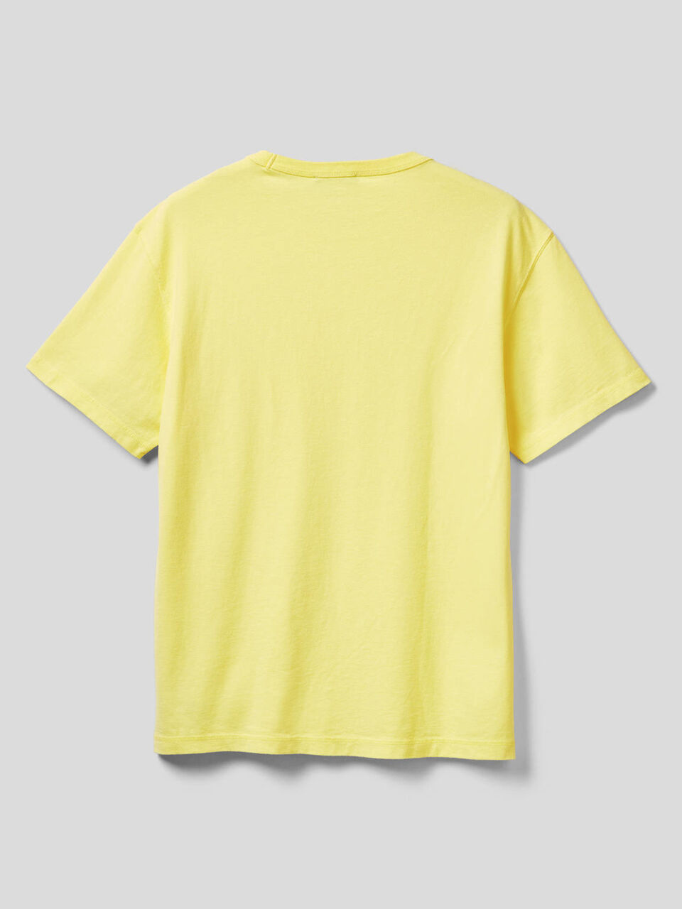 Crew neck t-shirt in pure cotton image number 2