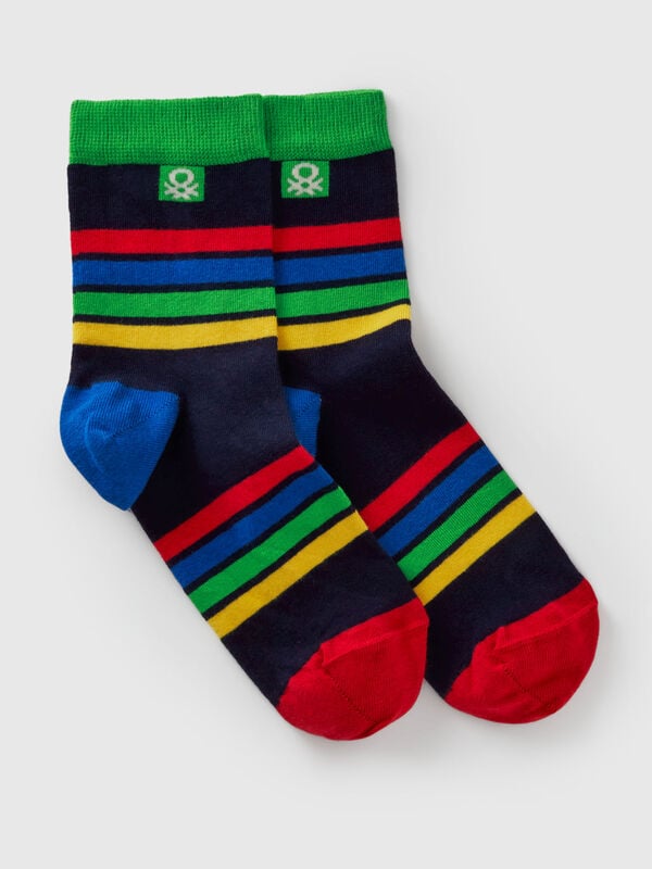 High patterned socks