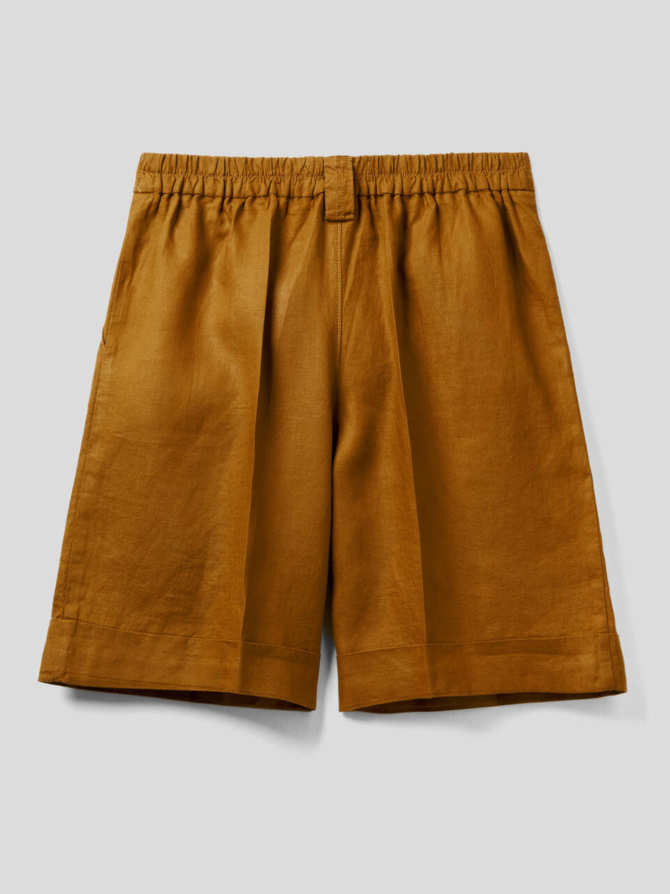 Bermudas in 100% linen image number 2