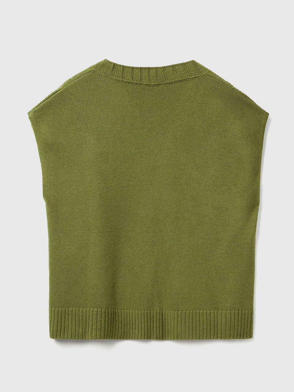 S/L V NECK SWEATER Women image number 2