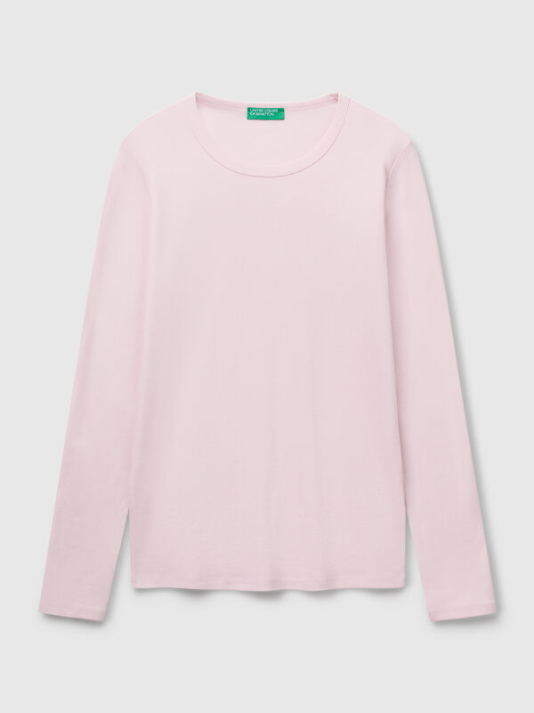 Long sleeve 100% cotton t-shirt Long sleeve 100% cotton t-shirt Women