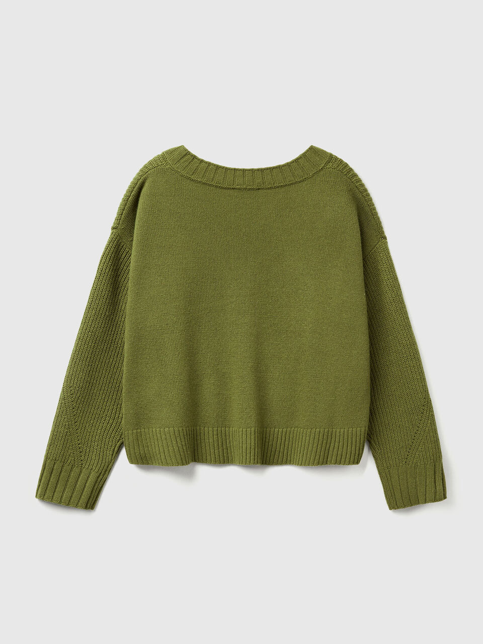 V NECK SWEATER L/S Women image number null