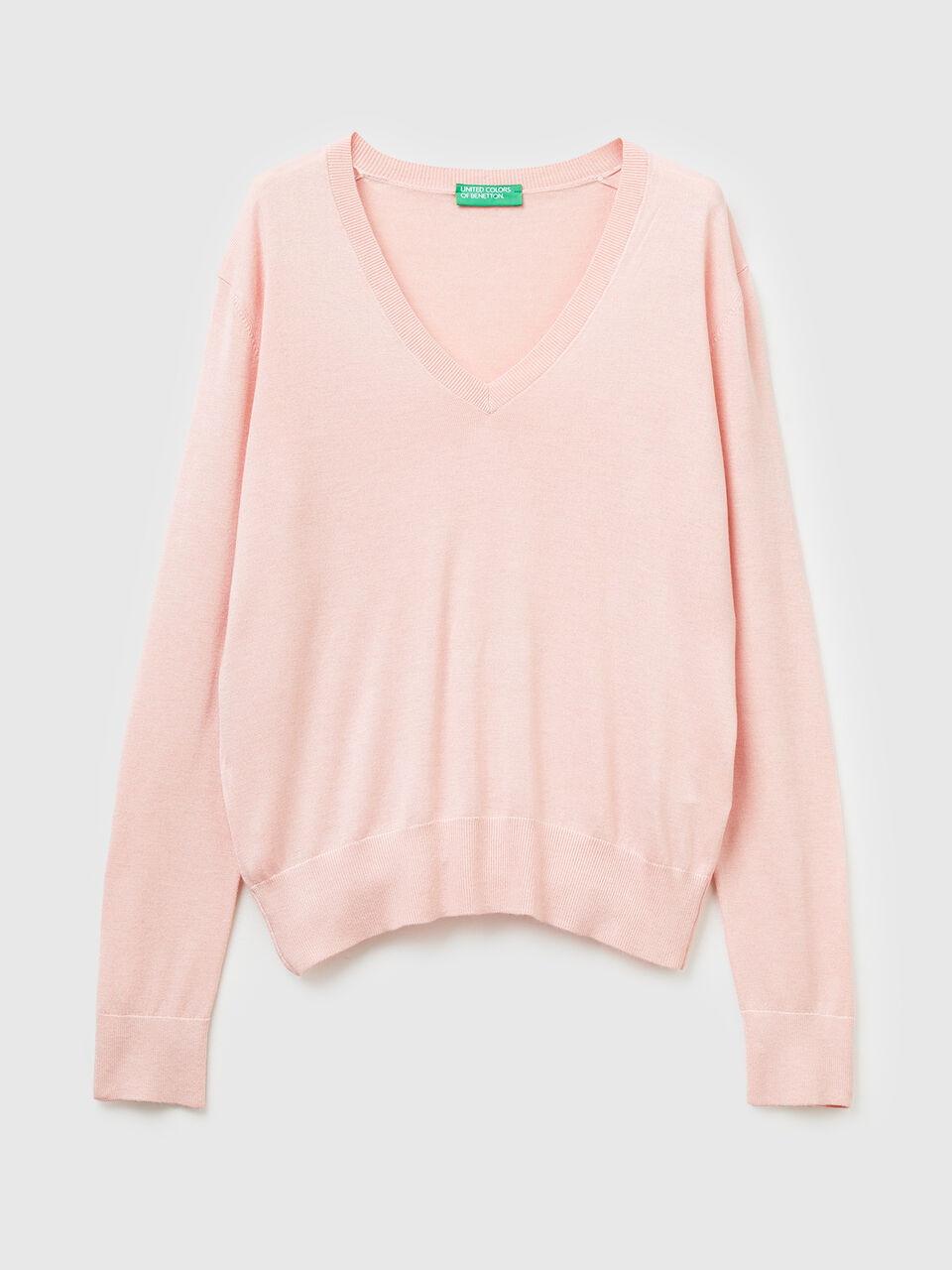 V NECK SWEATER L/S Women image number null