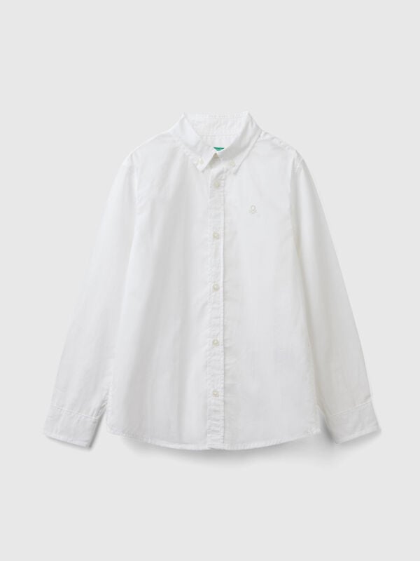 White button-down shirt Junior Boy