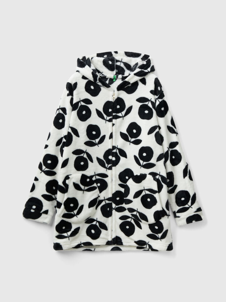 Nightgown with floral print image number 1