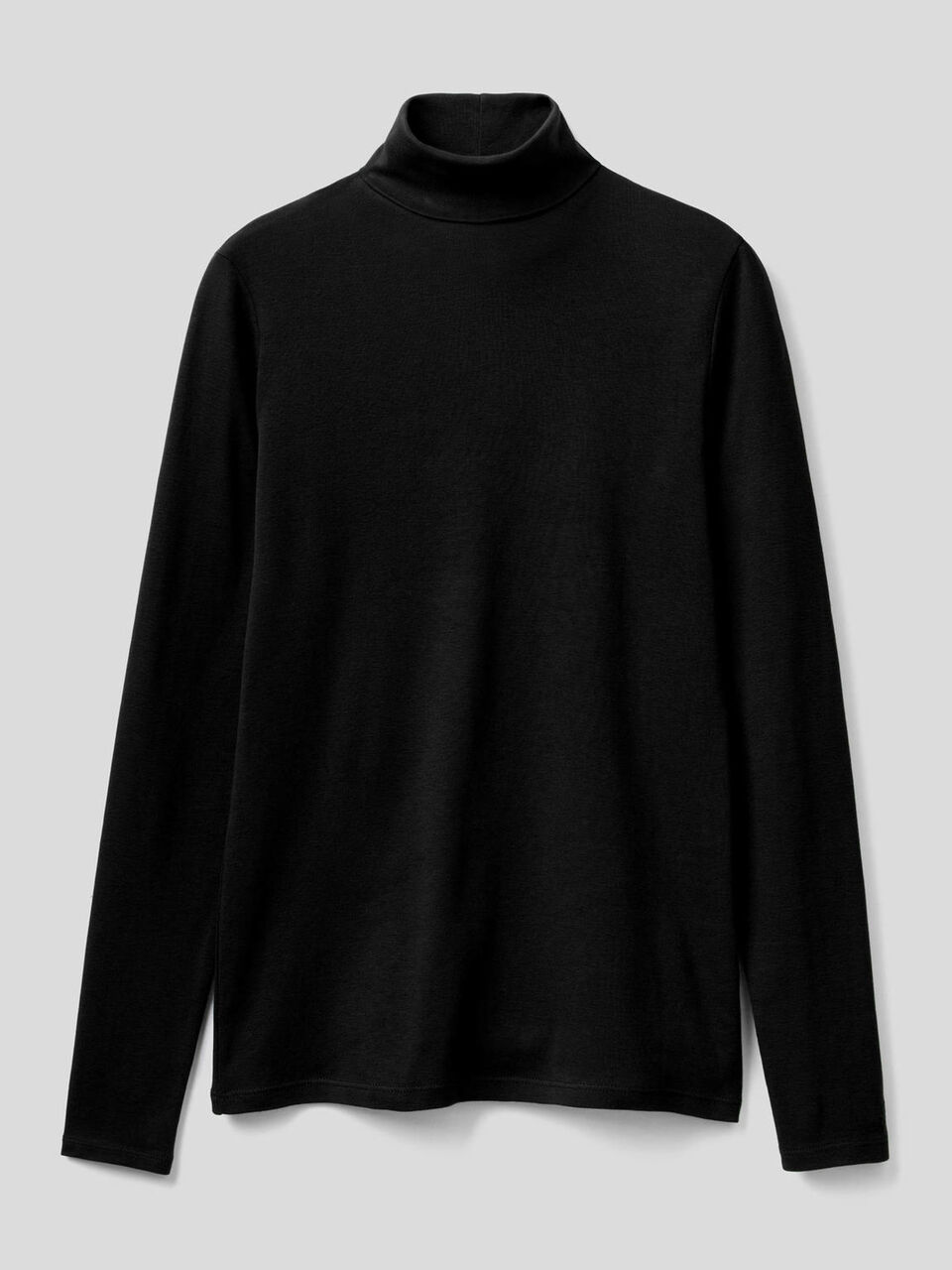 Long sleeve t-shirt with high neck image number 1