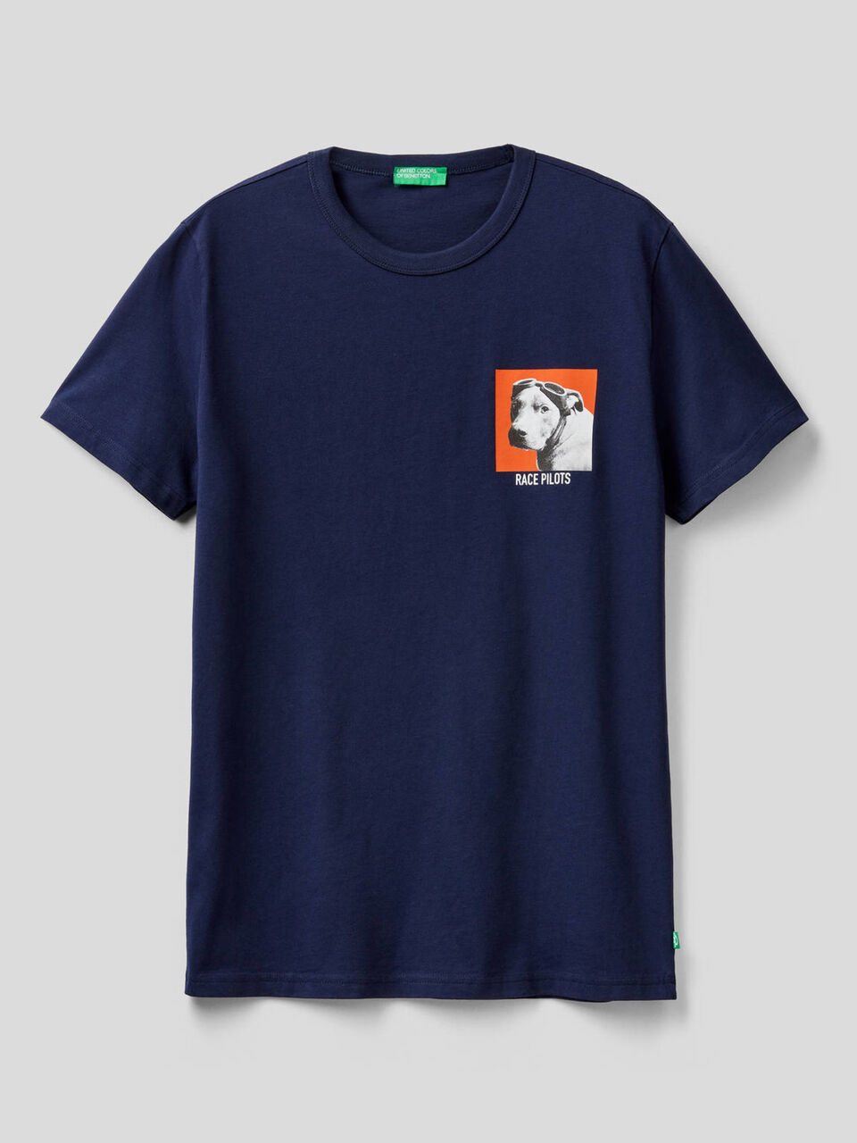 Organic cotton t-shirt with print image number 1