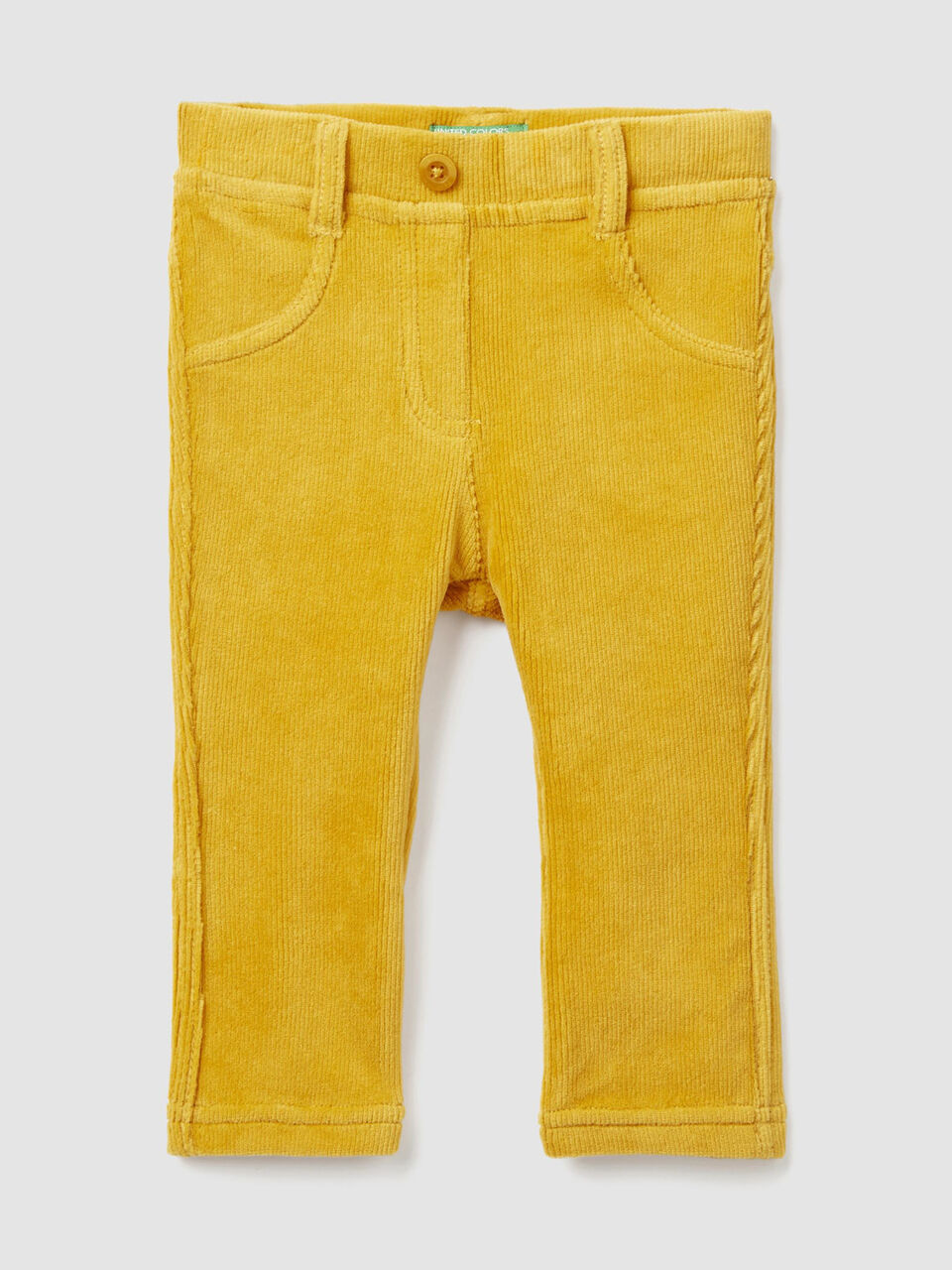 Ribbed chenille trousers image number 1