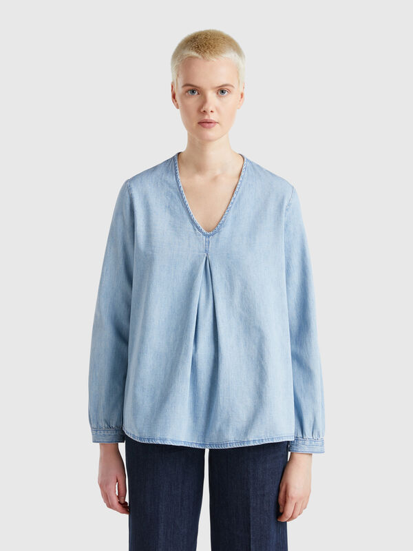 Denim blouse Women