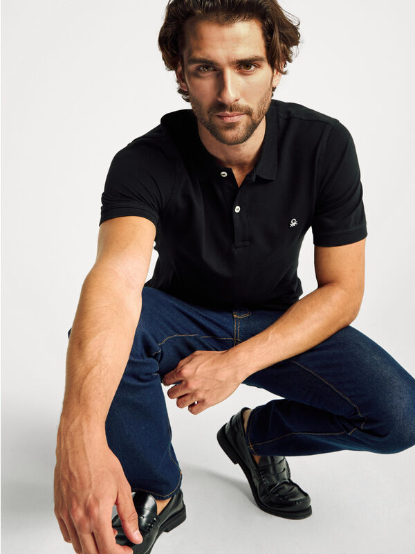 Slim fit polo Men