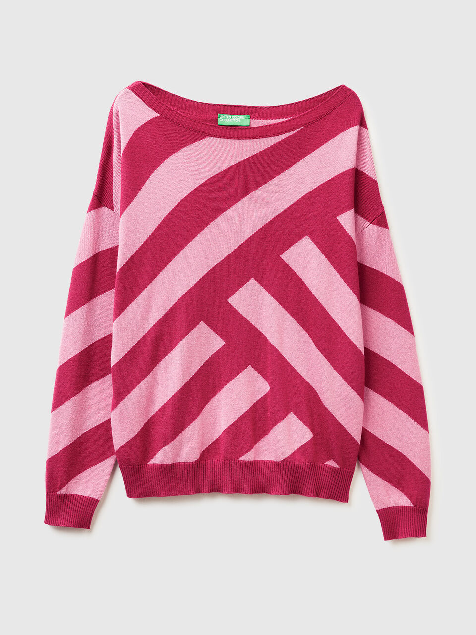 BOAT-NECK SWEAT.L/S Women image number 1