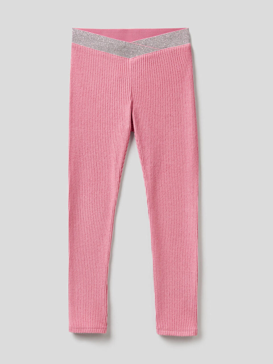 Leggings with lurex waist image number 1