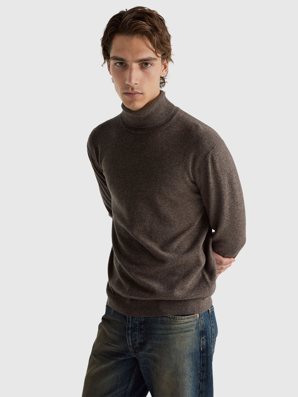TURTLE NECK SWEATER Men image number null