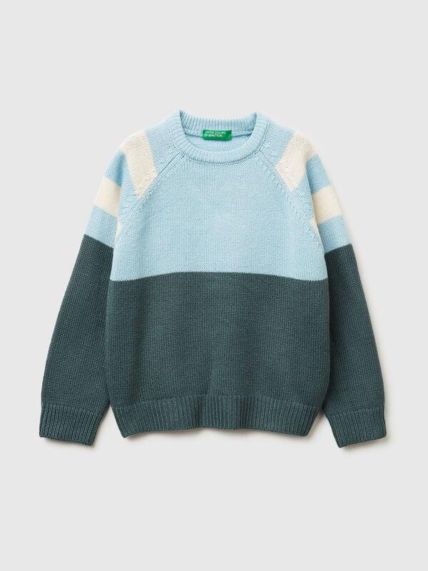 Color block sweater Junior Boy
