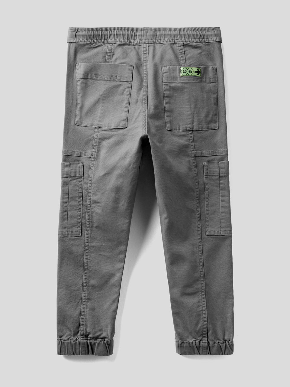 Cargo trousers with drawstring image number 2