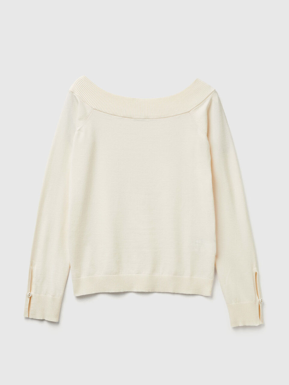 BOAT-NECK SWEAT.L/S Women image number null
