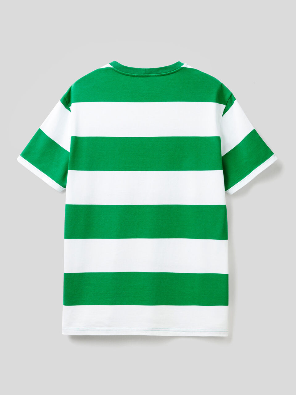 Striped t-shirt in 100% organic cotton image number 2