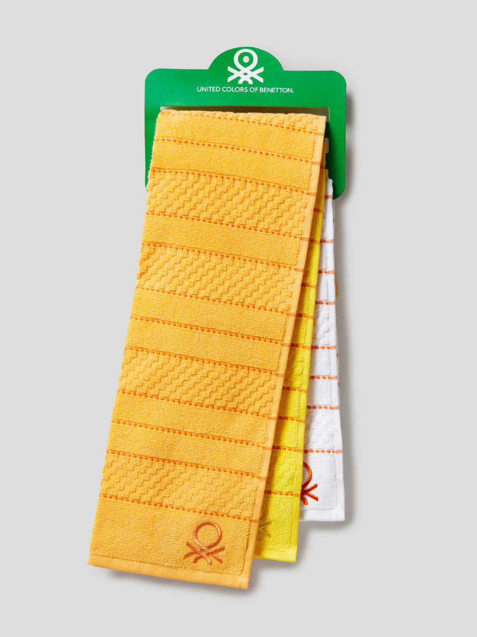 Three dish towels with logo image number 1