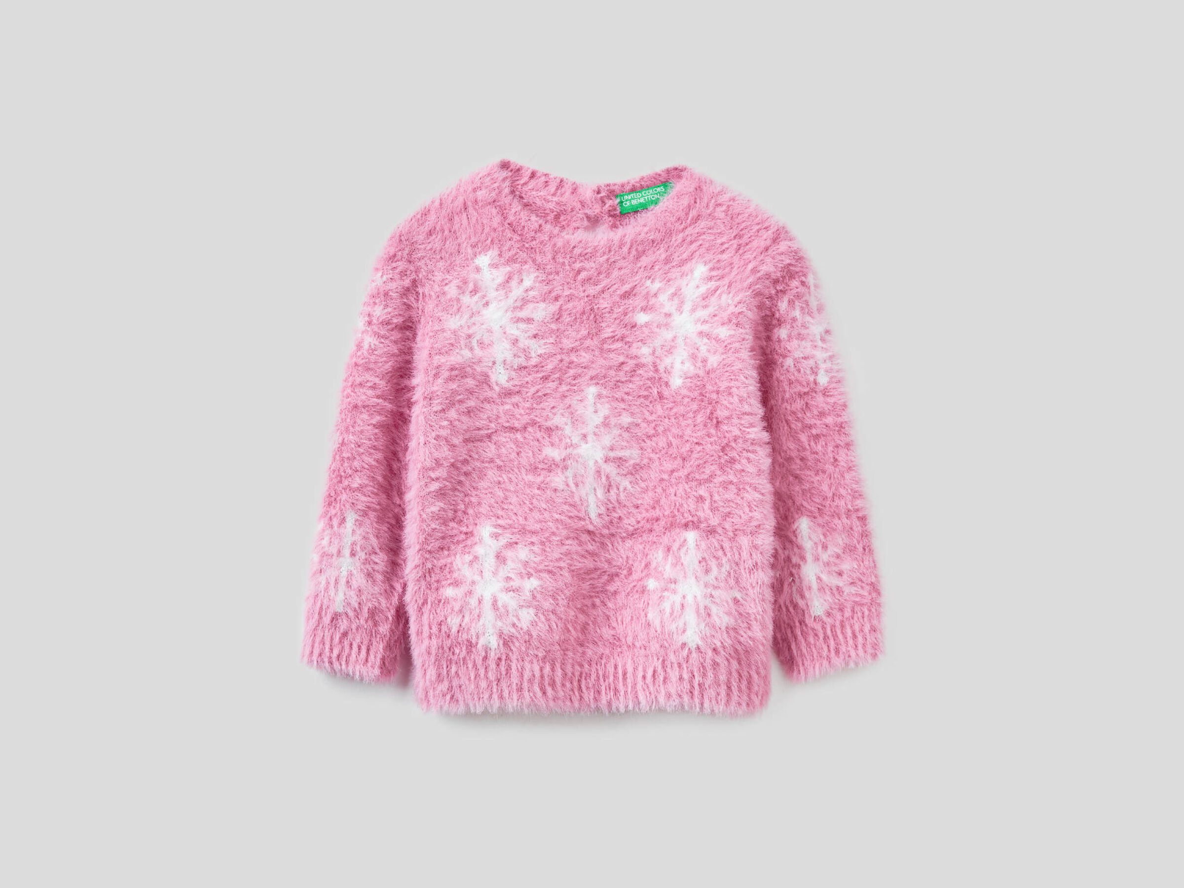 Snowflake pattern sweater image number null