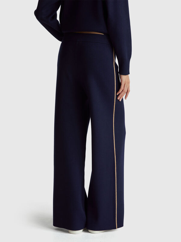 Palazzo trousers in viscose blend Women