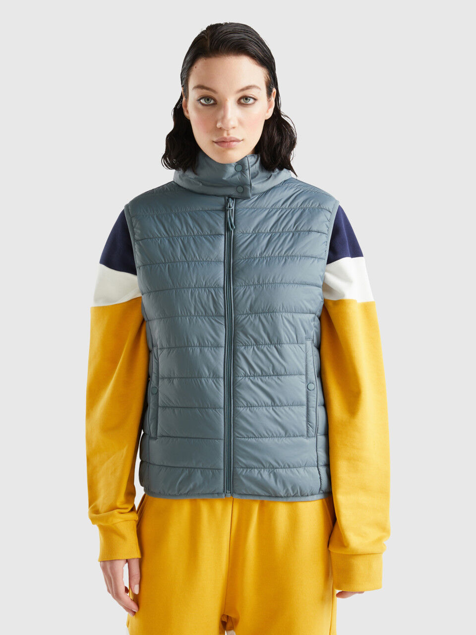 Women s Sleeveless Puffer Jackets New Collection 2023 Benetton