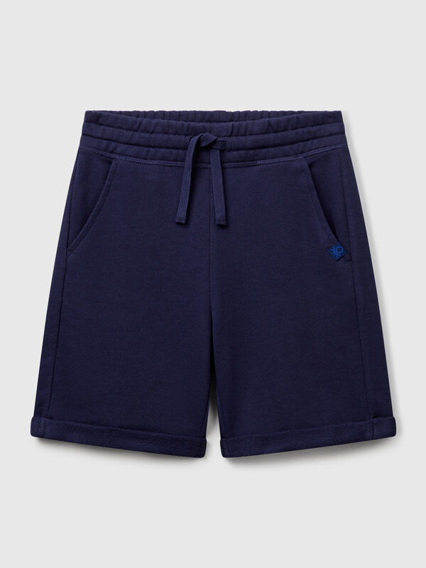 Bermudas in pure cotton sweat Junior Boy