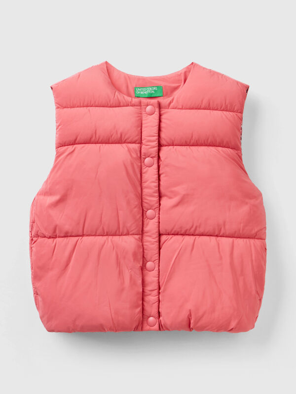 Padded vest in 3D wadding Junior Girl