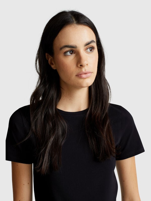 T-shirt in super stretch cotton Women