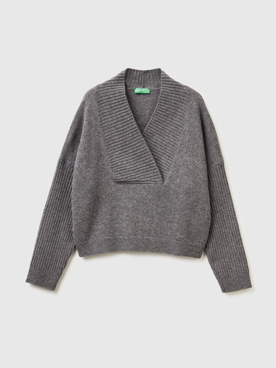 V NECK SWEATER L/S Women image number null