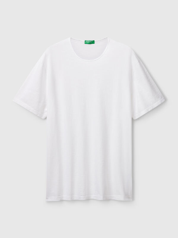 Slub cotton t-shirt Men