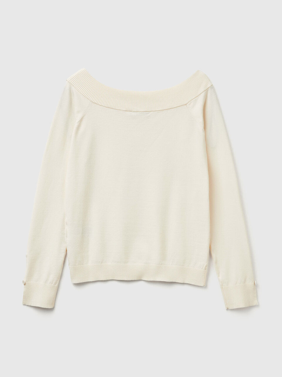 BOAT-NECK SWEAT.L/S Women image number null