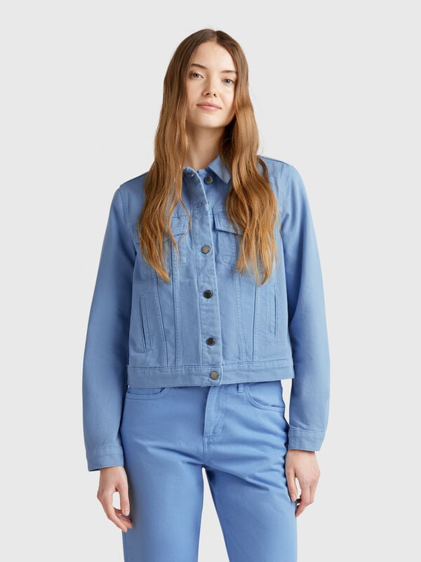 Denim rider jacket Women