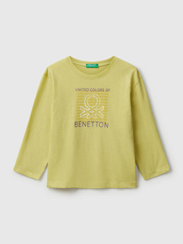 T-shirt with logo print Junior Boy