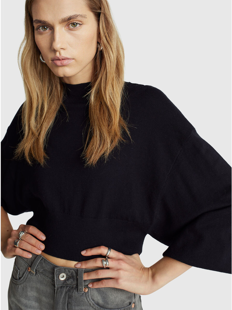 TURTLE NECK SW. L/S Women image number null