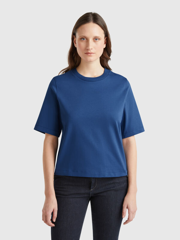 100% cotton boxy fit t-shirt Women